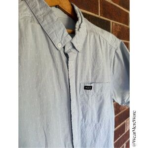 RVCA Large Men’s Short Sleeve Button Down